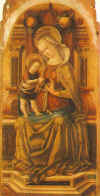 Vergine e Bambino in trono