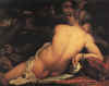 Venere con satiro e Cupido